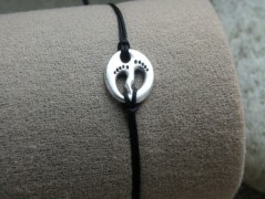 Náhrdelník - černý a modrý