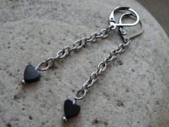 Náhrdelník - černý a modrý