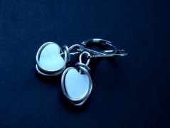 Náhrdelník - černý a modrý