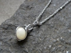 Náhrdelník - černý a modrý