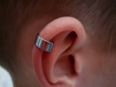 Náhrdelník - černý a modrý