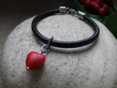 Náhrdelník - černý a modrý