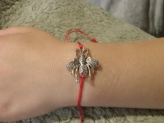 Náhrdelník - černý a modrý