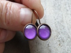 Náhrdelník - černý a modrý