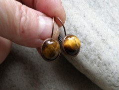 Náhrdelník - černý a modrý