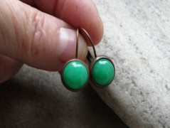 Náhrdelník - černý a modrý