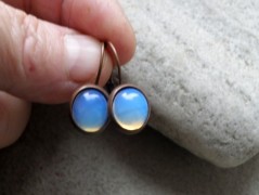 Náhrdelník - černý a modrý