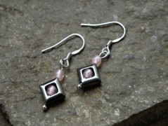 Náhrdelník - černý a modrý