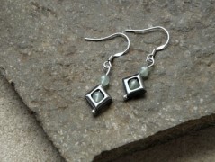 Náhrdelník - černý a modrý