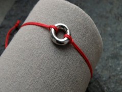 Náhrdelník - černý a modrý