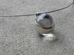 Náhrdelník - černý a modrý