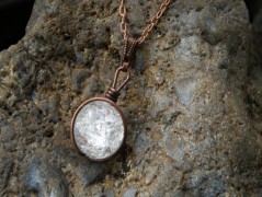 Náhrdelník - černý a modrý