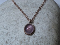 Náhrdelník - černý a modrý