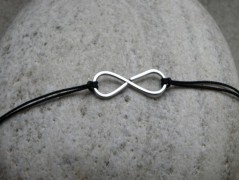 Náhrdelník - černý a modrý