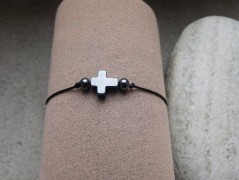 Náhrdelník - černý a modrý