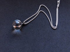 Náhrdelník - černý a modrý