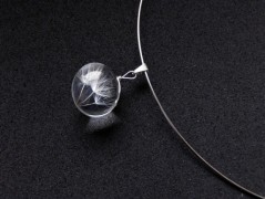 Náhrdelník - černý a modrý