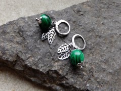 Náhrdelník - černý a modrý