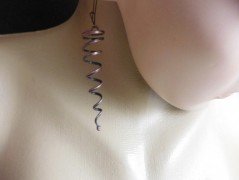 Náhrdelník - černý a modrý