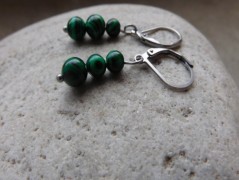 Náhrdelník - černý a modrý