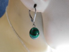 Náhrdelník - černý a modrý