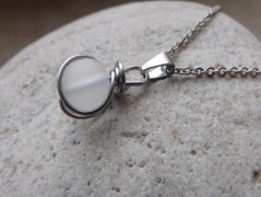 Náhrdelník - černý a modrý