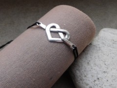 Náhrdelník - černý a modrý