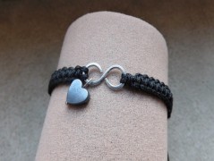 Náhrdelník - černý a modrý