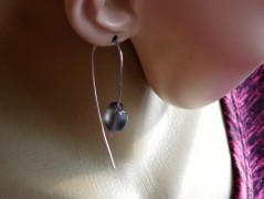 Náhrdelník - černý a modrý