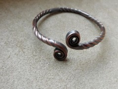 Náhrdelník - černý a modrý