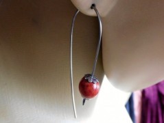 Náhrdelník - černý a modrý