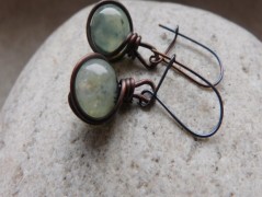 Náhrdelník - černý a modrý