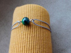 Náhrdelník - černý a modrý