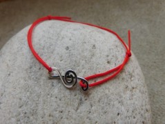 Náhrdelník - černý a modrý