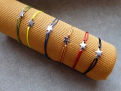 Náhrdelník - černý a modrý