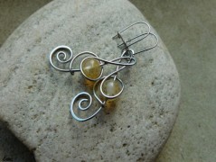 Náhrdelník - černý a modrý