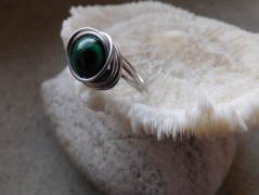 Náhrdelník - černý a modrý