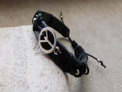 Náhrdelník - černý a modrý