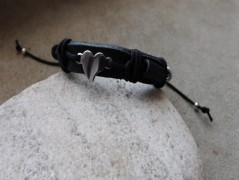 Náhrdelník - černý a modrý