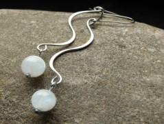 Náhrdelník - černý a modrý