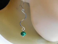 Náhrdelník - černý a modrý