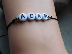 Náhrdelník - černý a modrý