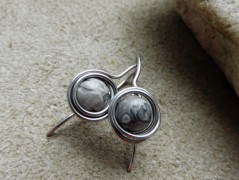 Náhrdelník - černý a modrý