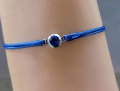 Náhrdelník - černý a modrý