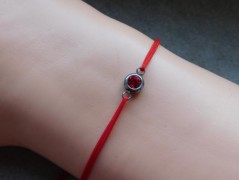 Náhrdelník - černý a modrý