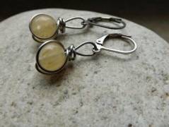 Náhrdelník - černý a modrý