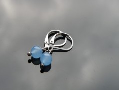 Náhrdelník - černý a modrý