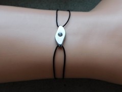 Náhrdelník - černý a modrý