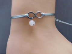 Náhrdelník - černý a modrý