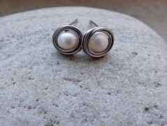 Náhrdelník - černý a modrý